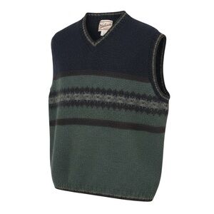 🔥 Vintage Woolrich Sweater Vest 🦌 90s‎ Outdoorscore Knit (Men’s M)